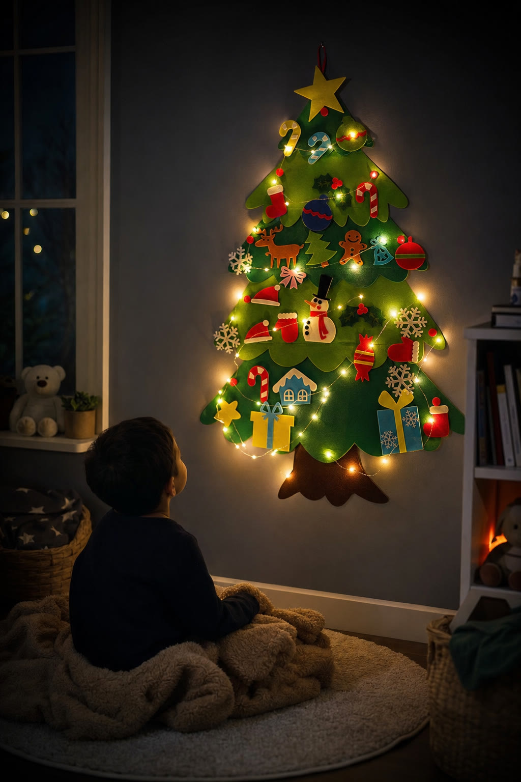 Magical light in their room